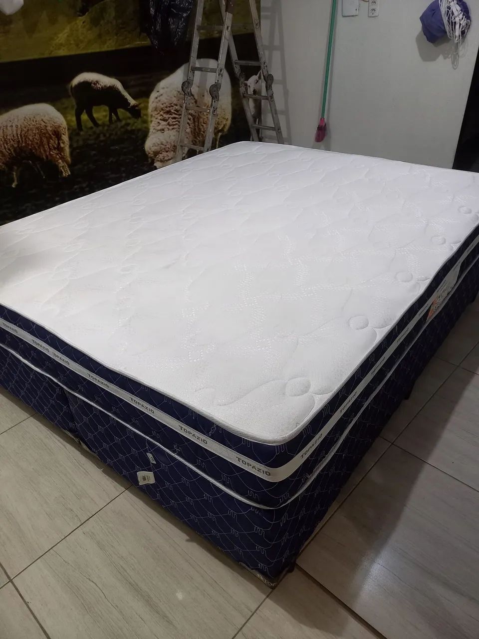 Vendi se cama Box e troca - Foto 3