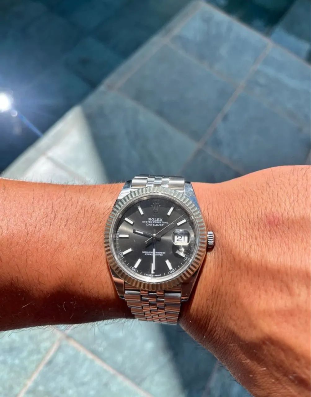 Relógio rolex datejust automático  - Foto 2
