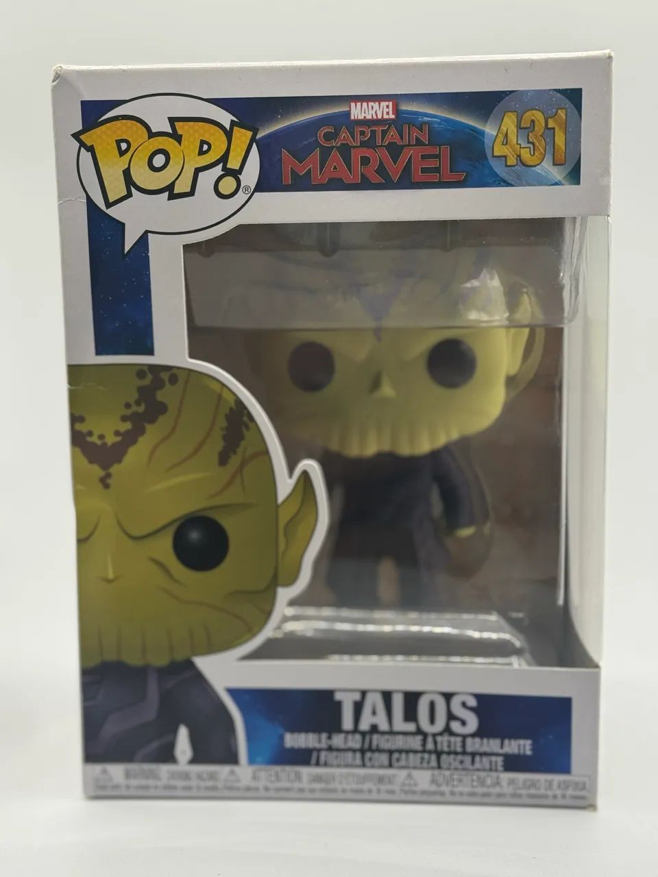 talos funko pop original eua (2018) marvel 431 - Foto 3