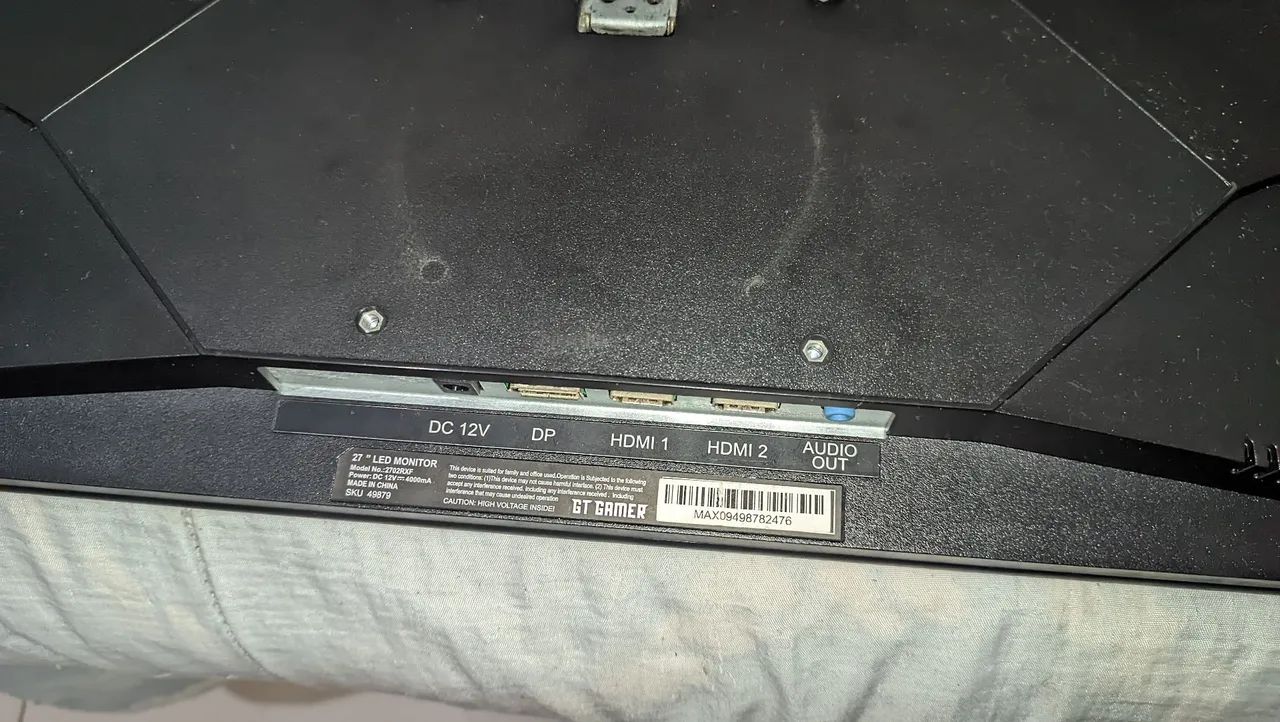 Monitor Gamer 27" LED FullHD HDMI 144Hz ( com defeito ) - Foto 4