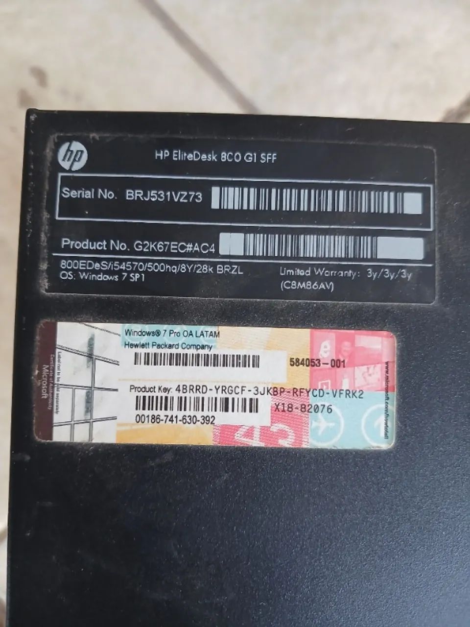CPU HP elite desk  - Foto 4