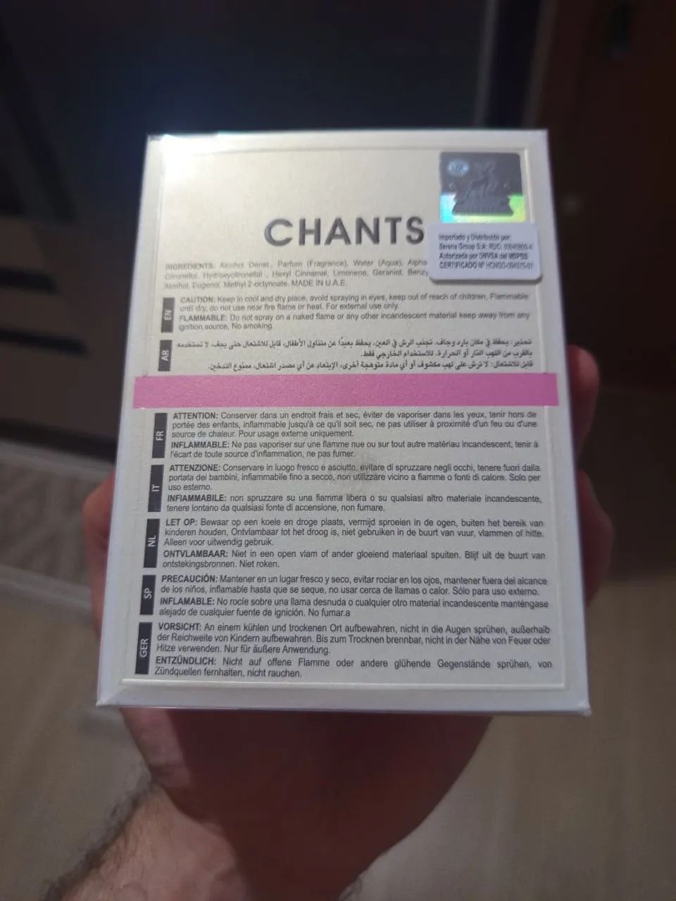 Chants eua parfum feminino  - Foto 3