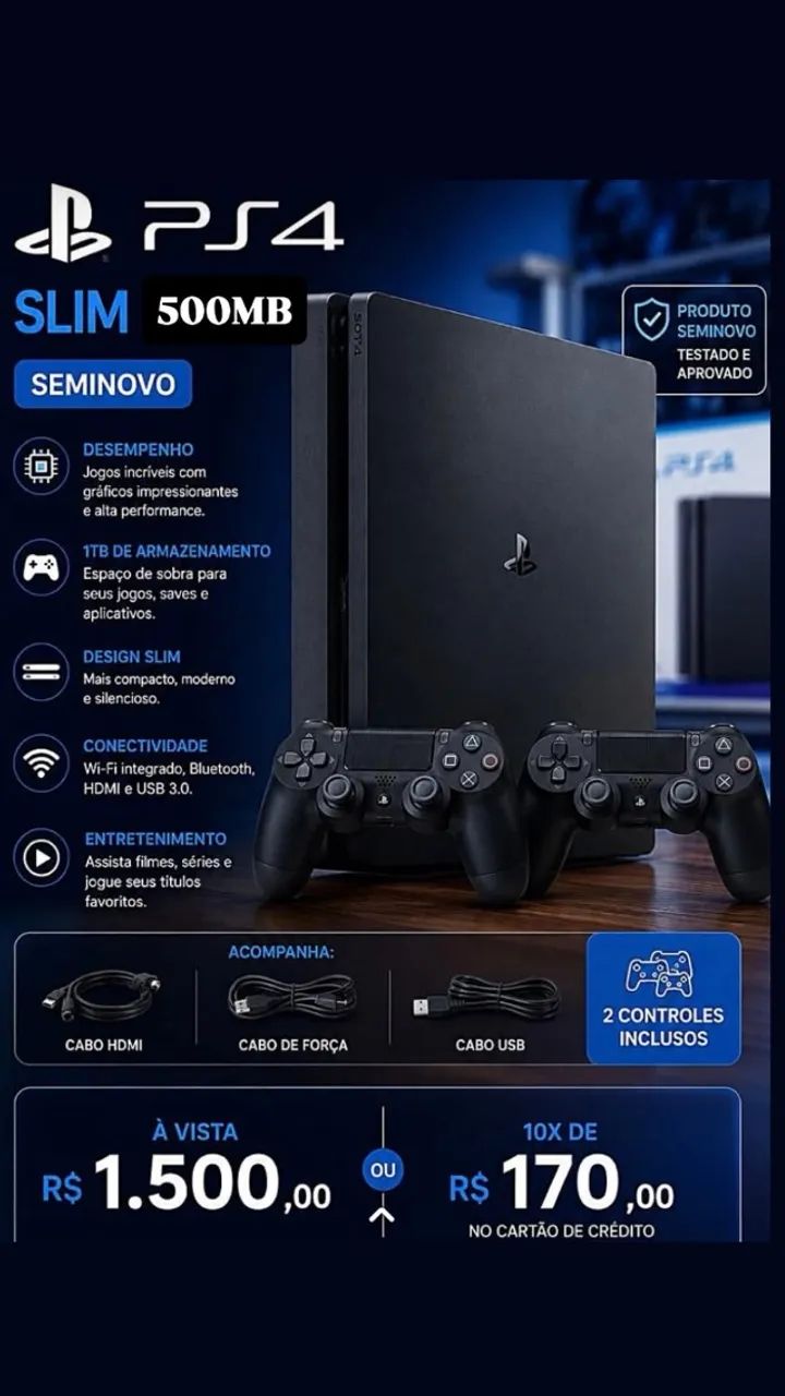 PLAYSTATION 4 PRO 500GB  - Foto 2