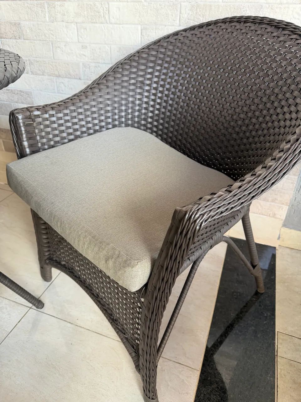 CONJUNTO VIME - Sofá, 2 Poltronas e Mesa Grande - Foto 4