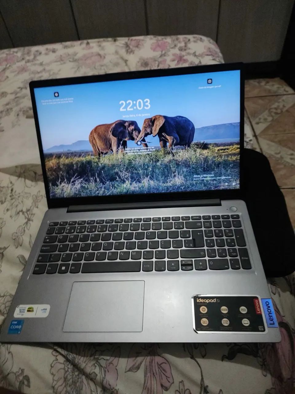 Notebook intel i3-1115G4 com 8gb de ram