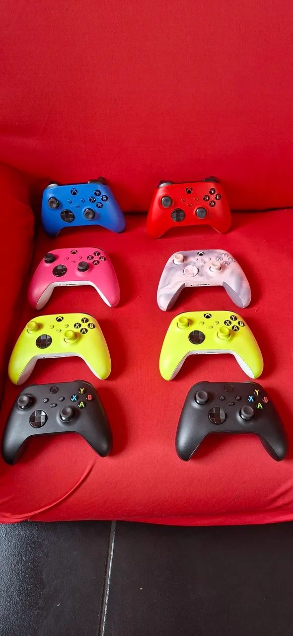 Controles de xbox e ps4 aceito cartão 