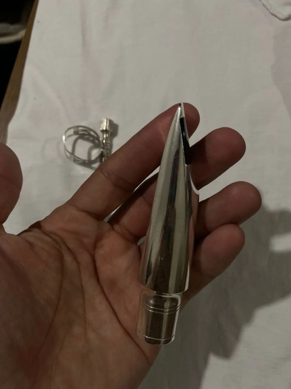 Boquilha Sax Tenor Metal (norberto: Dukoff Hollywood 7*) (Usado) - Foto 5