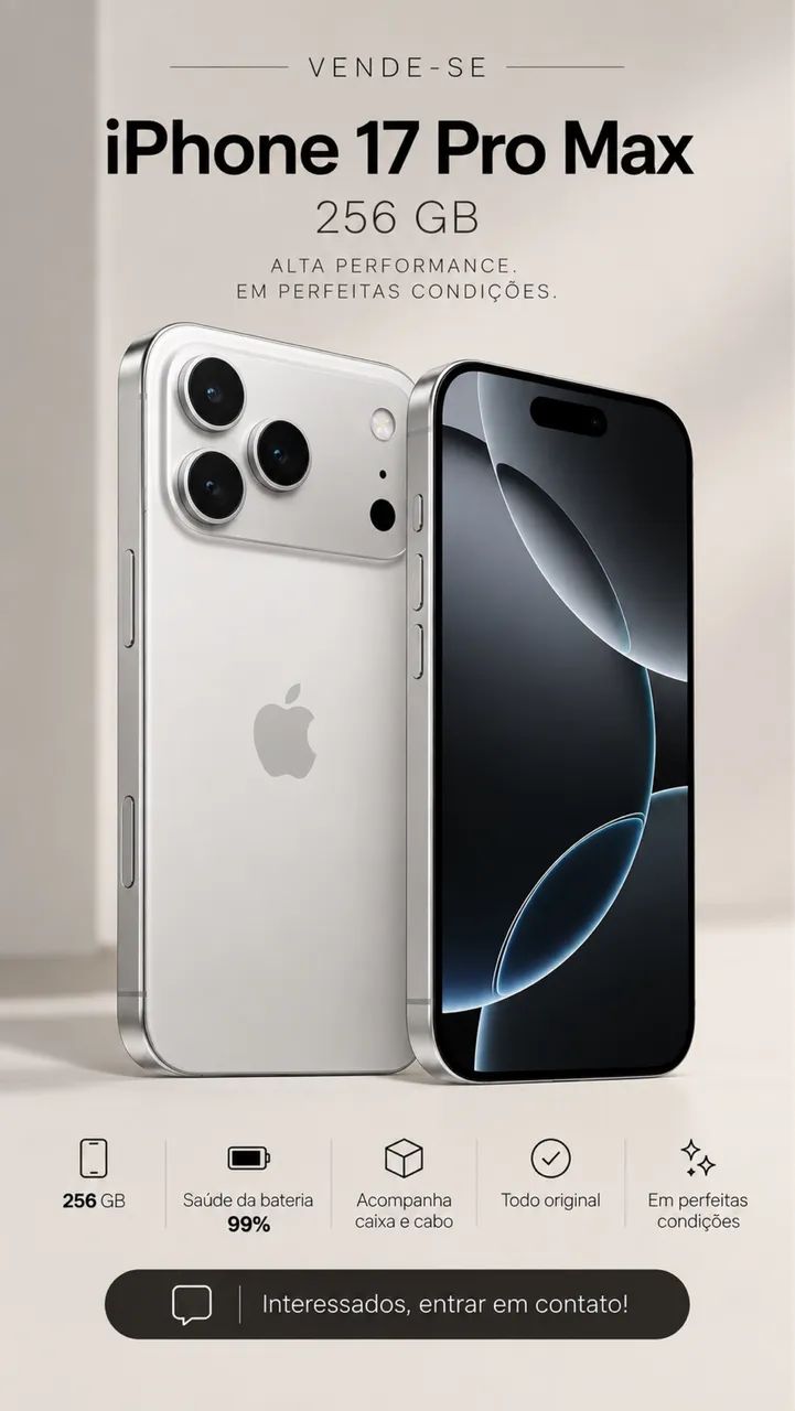 iPhone 17 Pro Max 255gb 