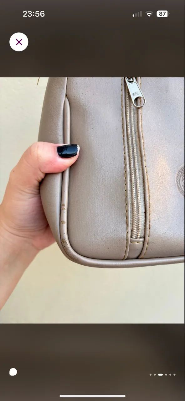 bolsa de ombro smartbag vintage bege - Foto 2