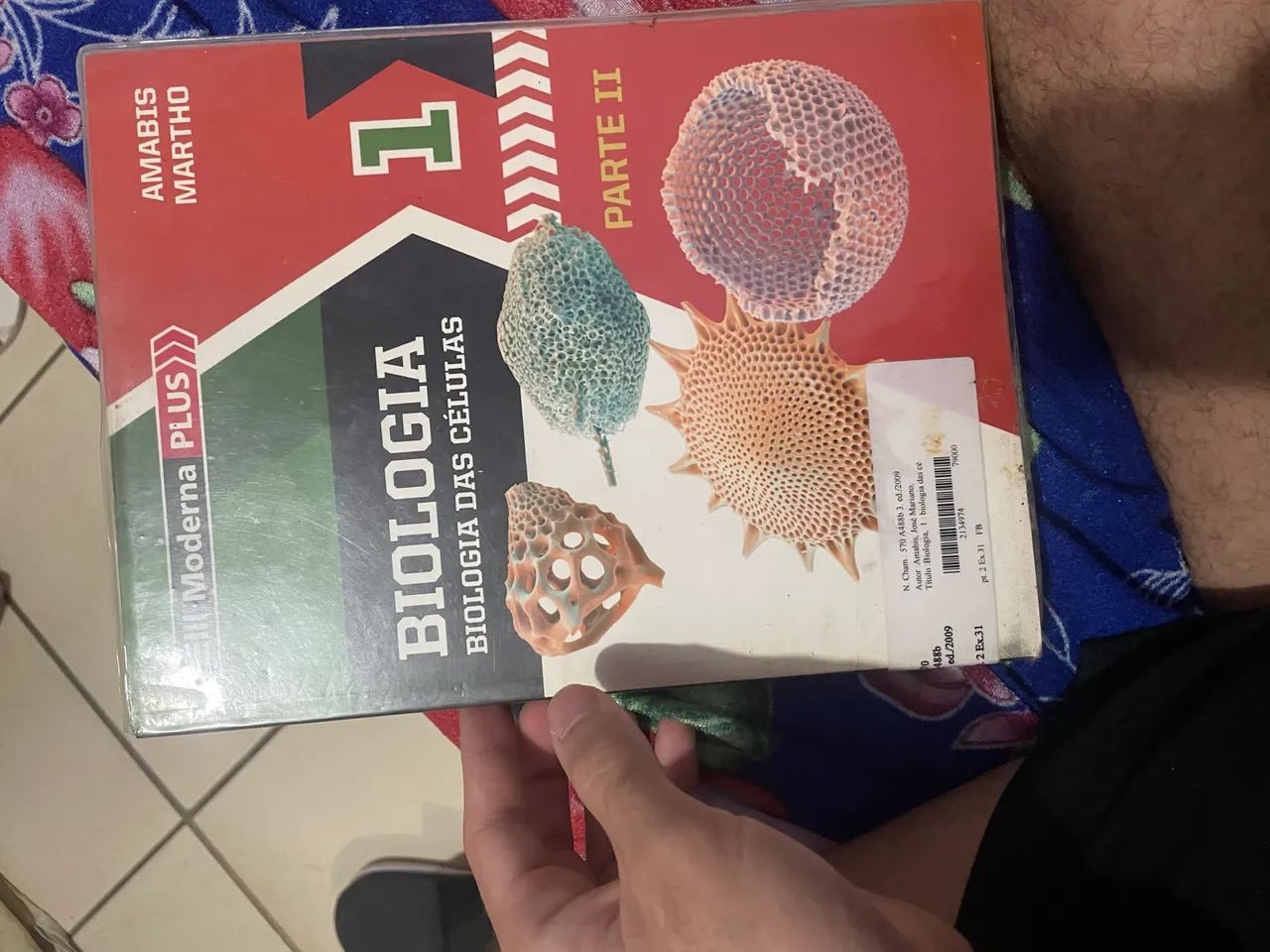 kit Moderna Plus - Biologia 1 - Amabis e Martho | perfeito estado - Foto 4