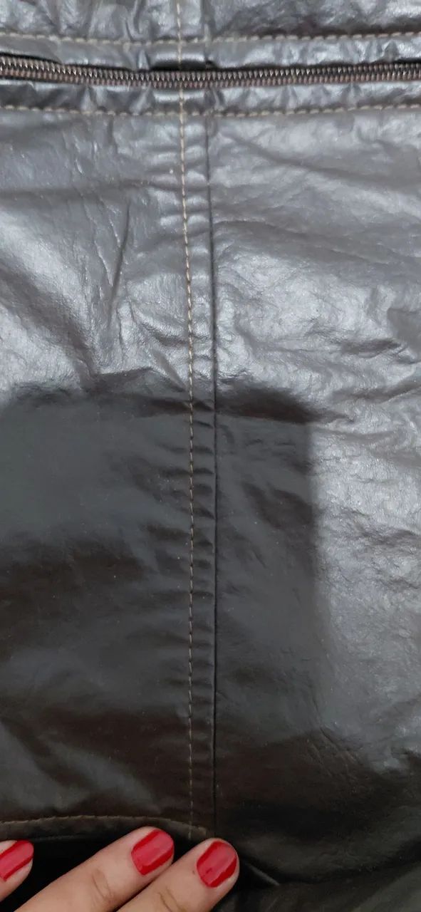 Jaqueta masculina de couro  - Foto 2