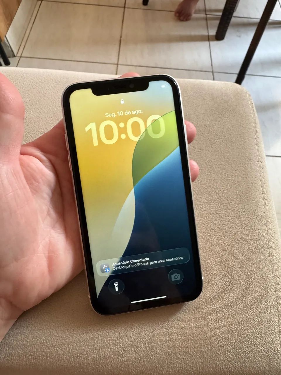 Celular iPhone 11 branco 64g - Foto 4