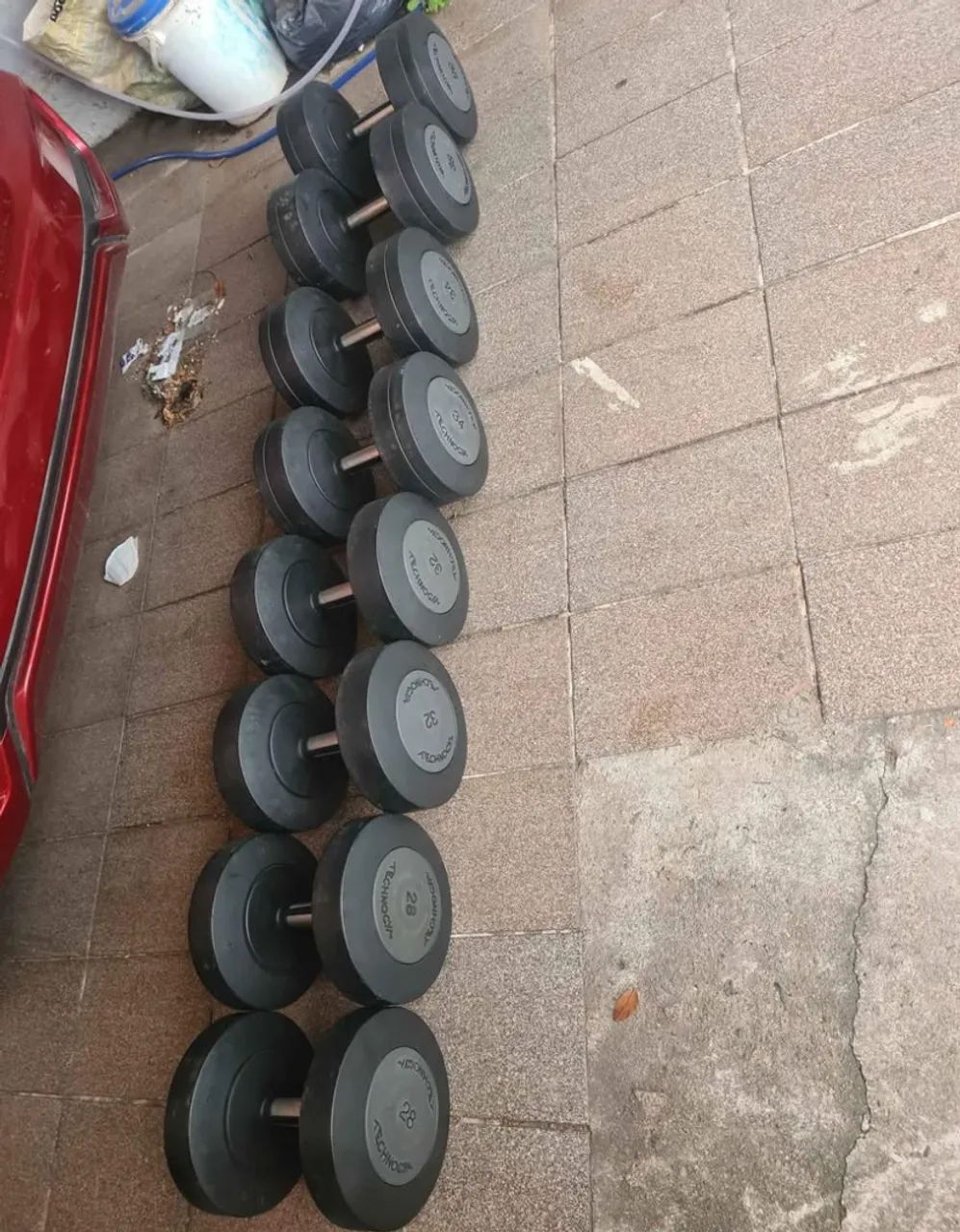Kit dumbells technogym top