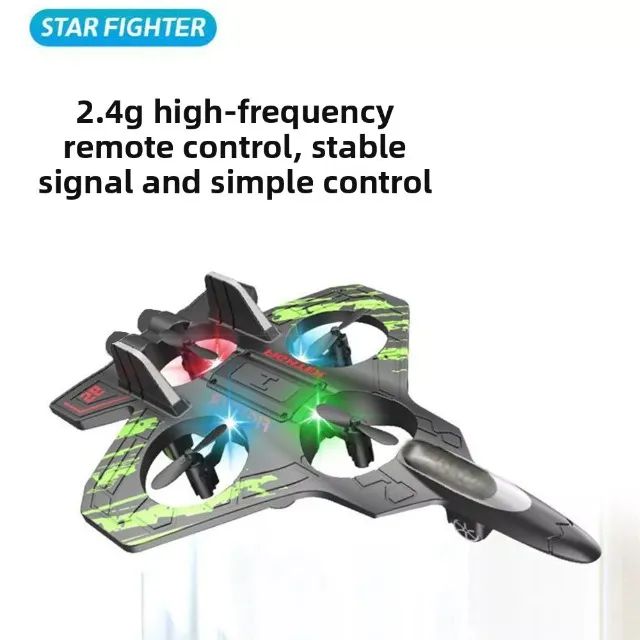Avião de controle remoto 2.4G Drone Foam Glider EPP Stunt 360° - Foto 5