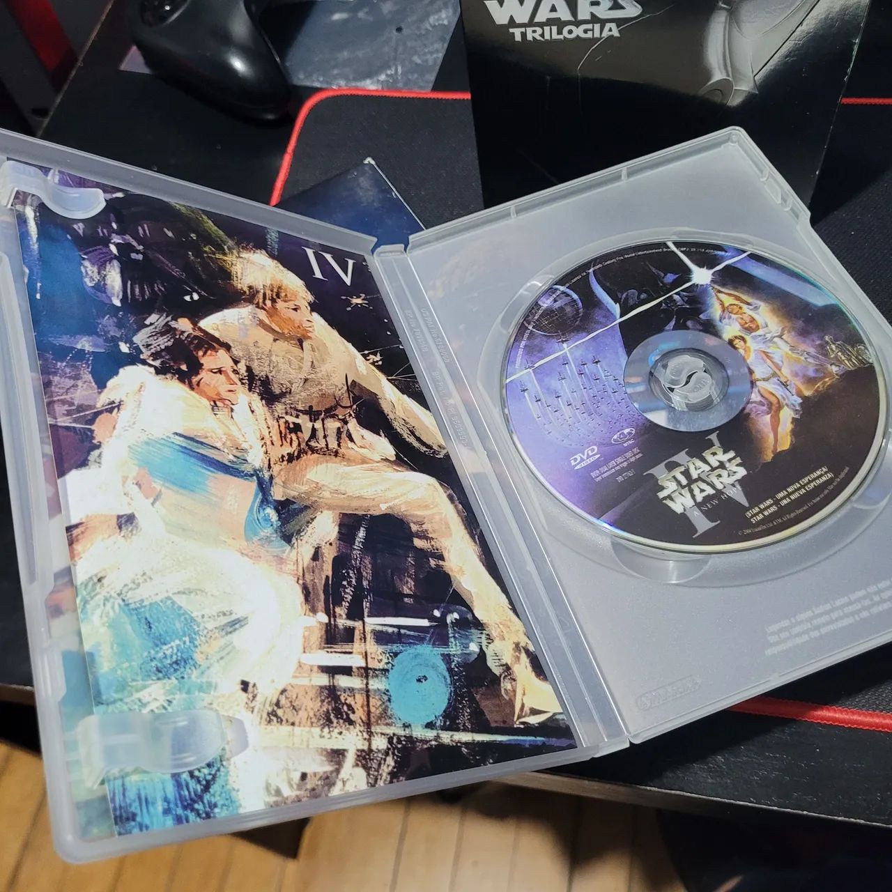 Trilogia Star Wars em DVD - Foto 3