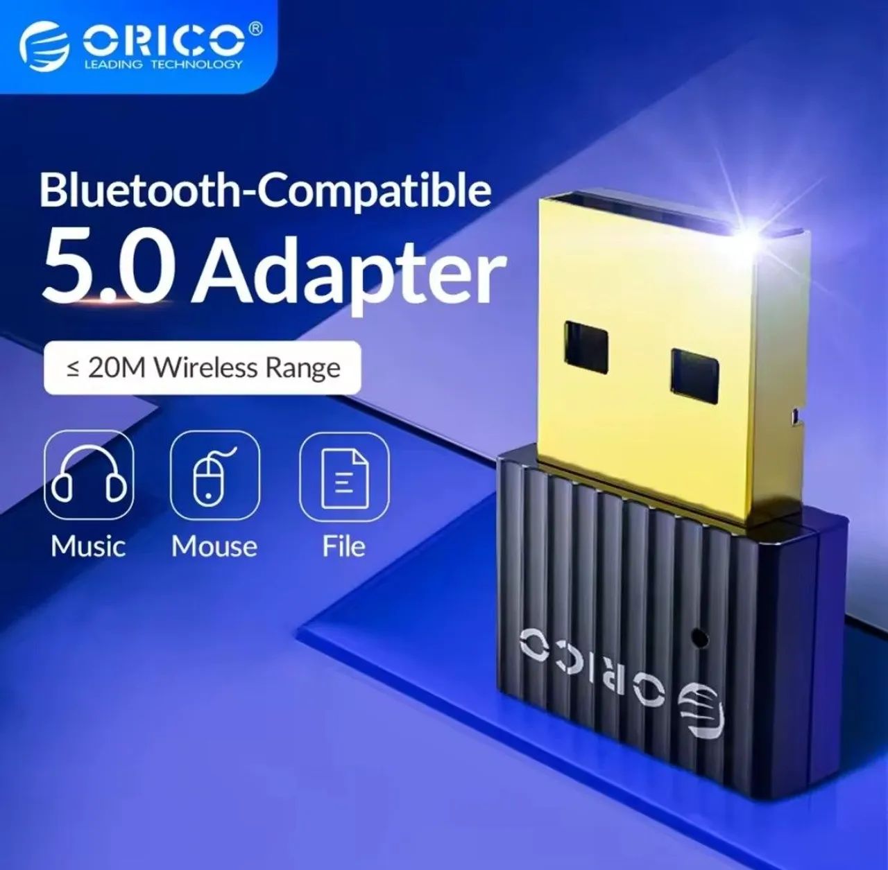 Adaptador USB Bluetooth 5.0 Orico Windows - USB Bluetooth Adapter