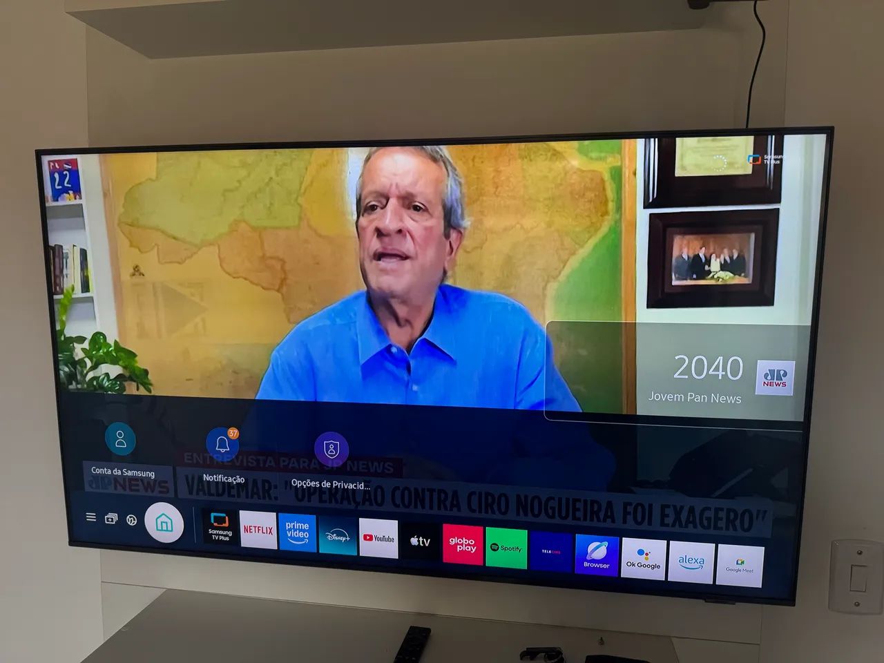 Smart TV Samsung Qled 55 Polegadas 4k HDR