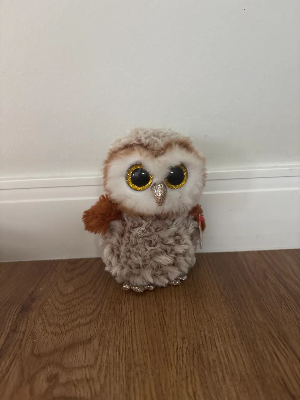 BEANIE BOOS TY-CORUJA MARROM