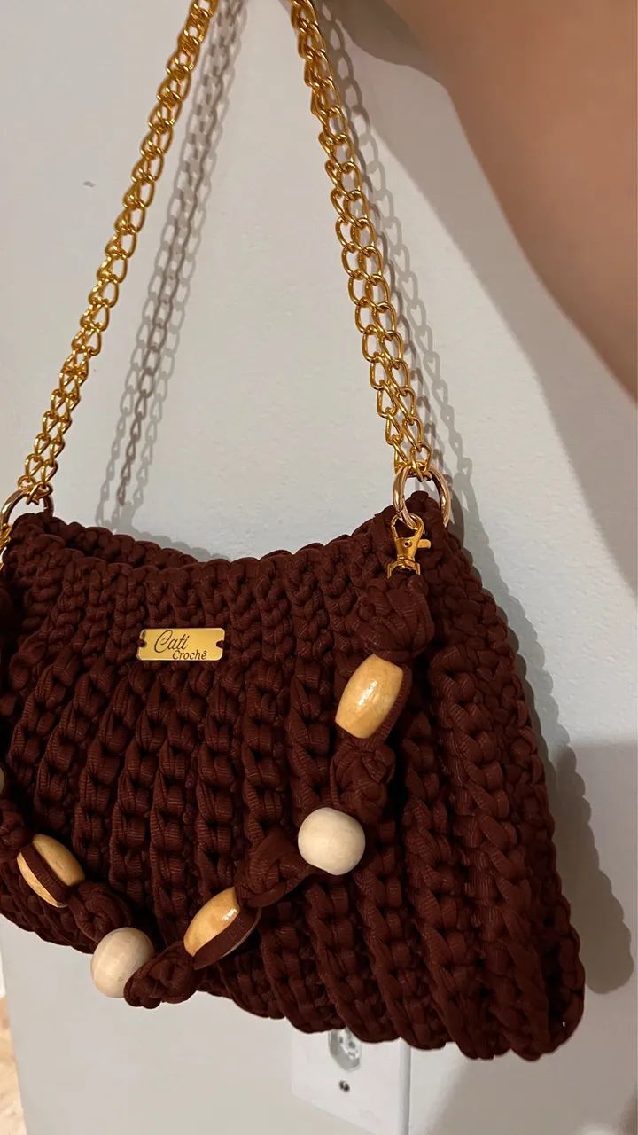 Bolsa de crochê  - Foto 4