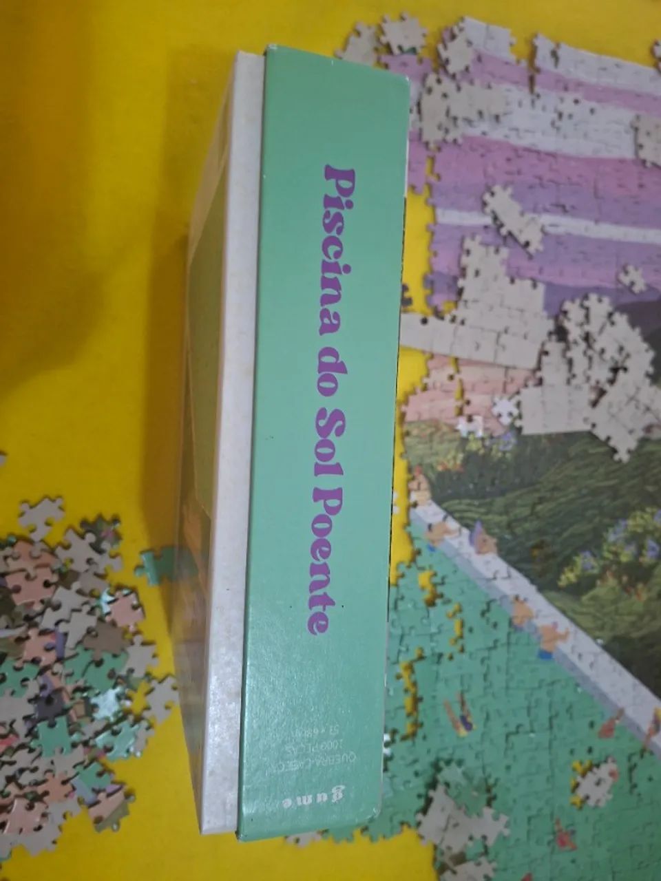 Quebra cabeça GUME "piscina do sol poente" USADO - Foto 4