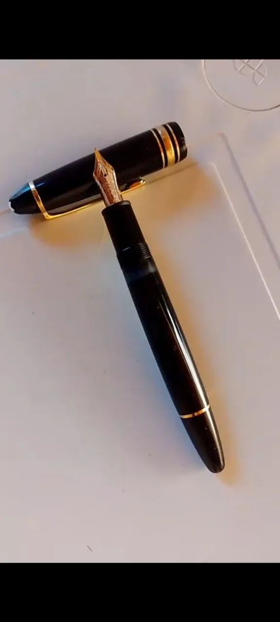 Caneta Montblanc tinteiro  - Foto 5