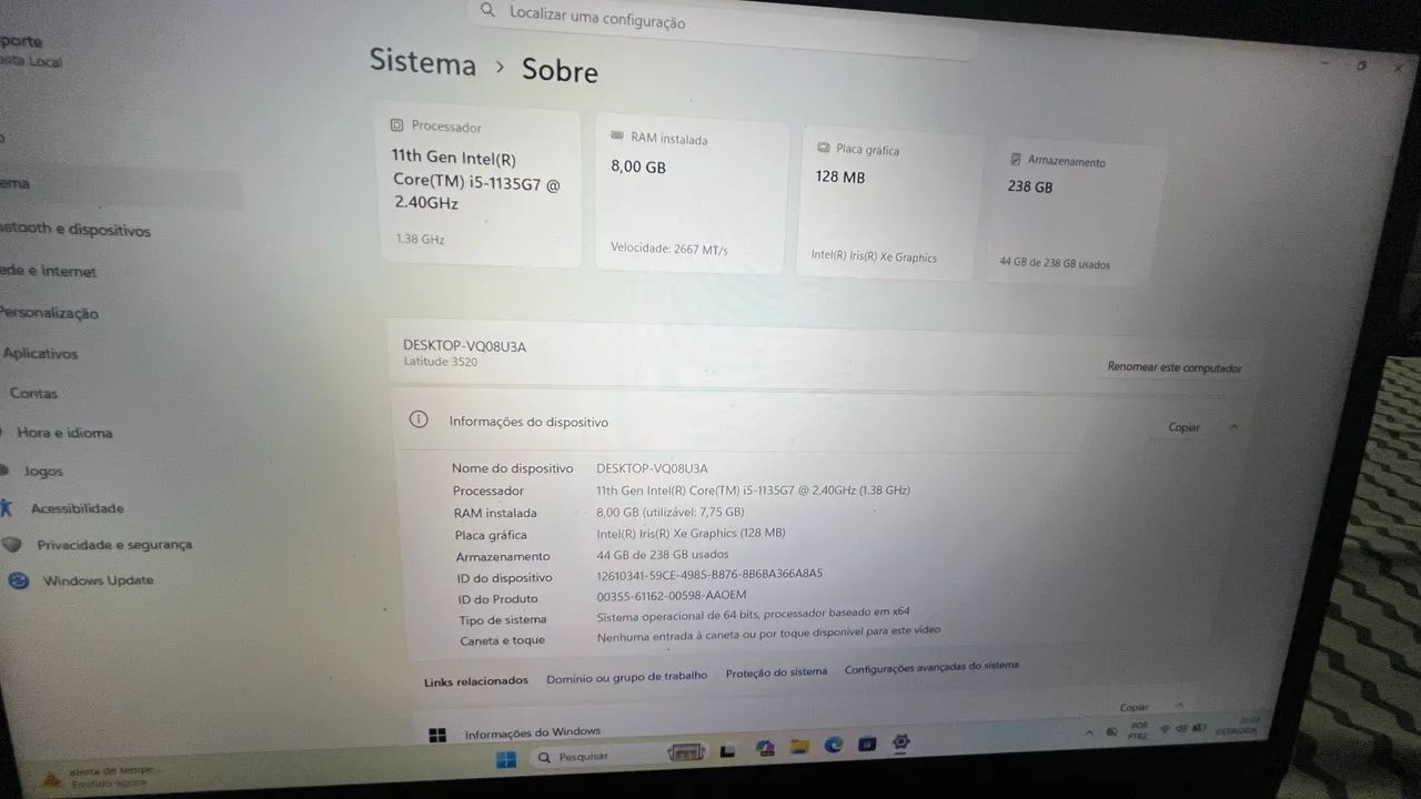 Dell latitude 3520 i5 11g - Foto 2