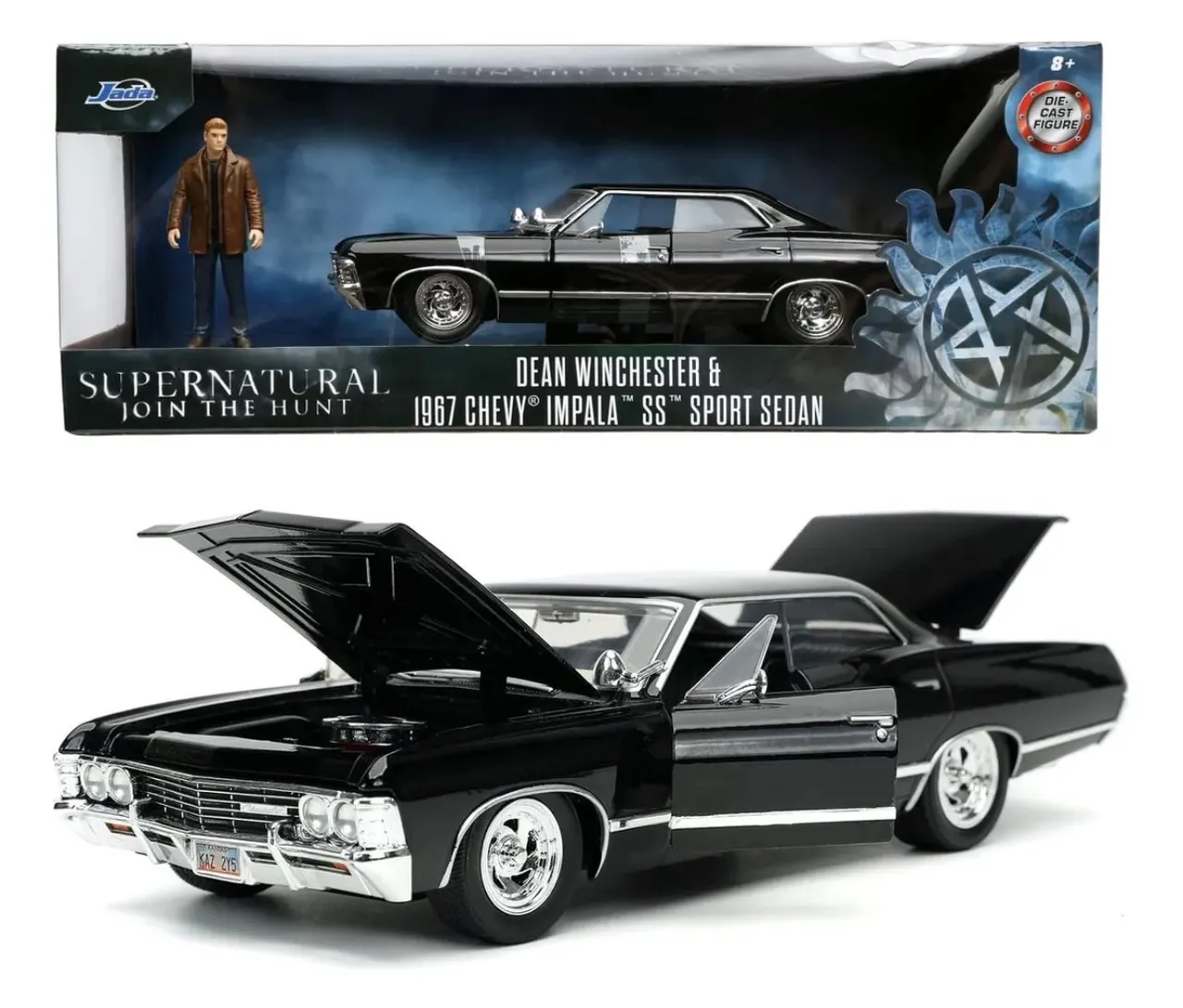 Miniatura chevrolet impala 1960 - 1/24 - Hobbies e coleções