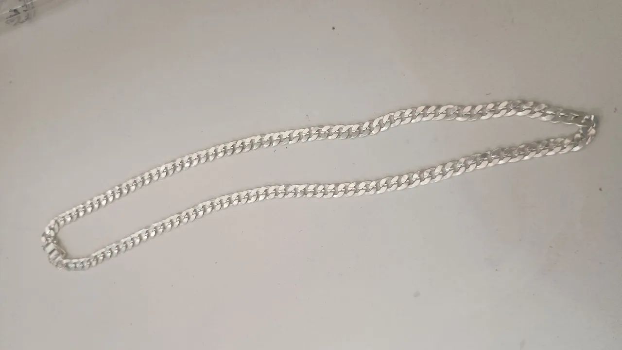 Cordão de prata 950,cm 70cm, peso 57.2 gramas  - Foto 4
