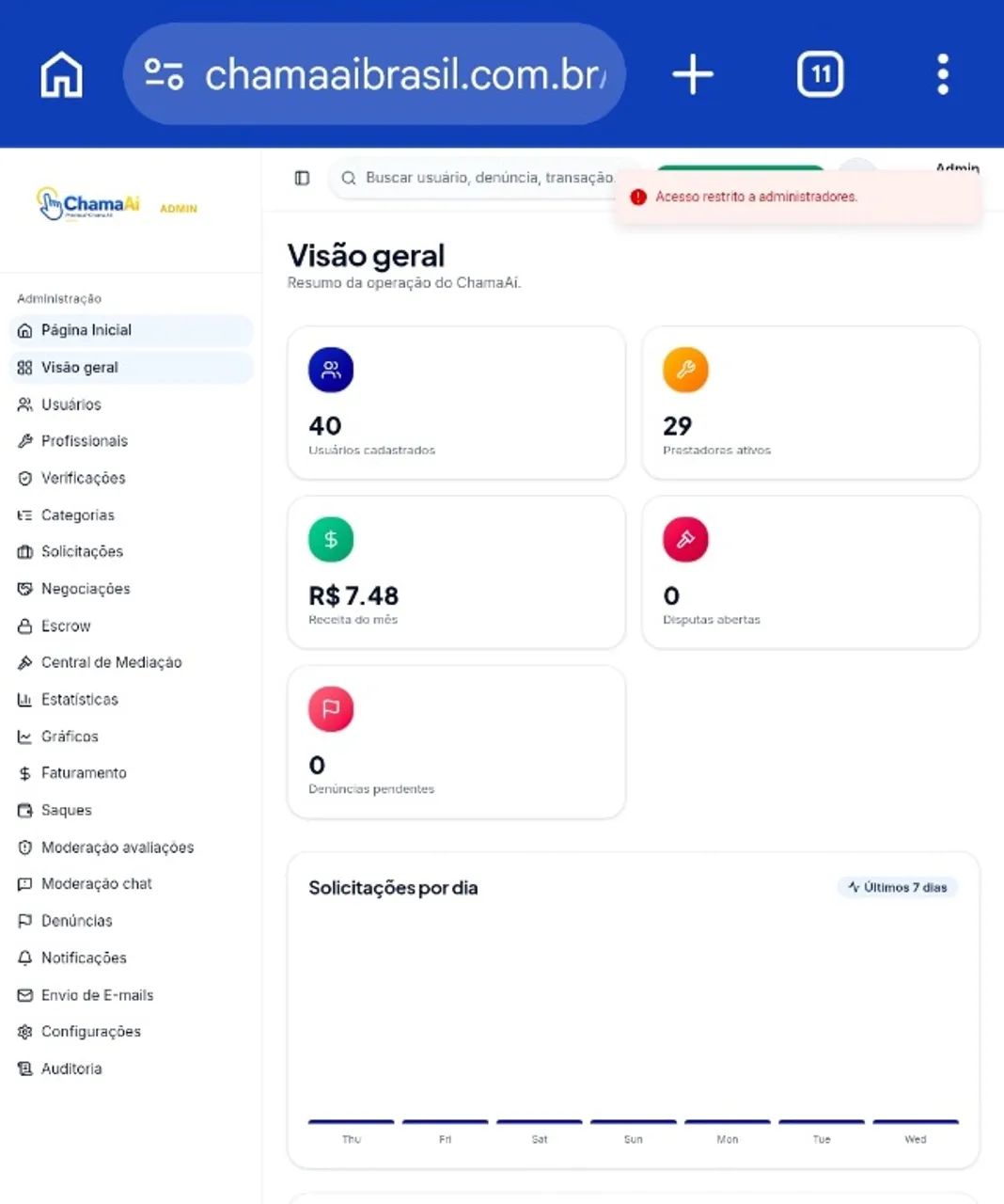 Site completo que conecta prestadores de serviço a clientes, estilo marketplace - Foto 4