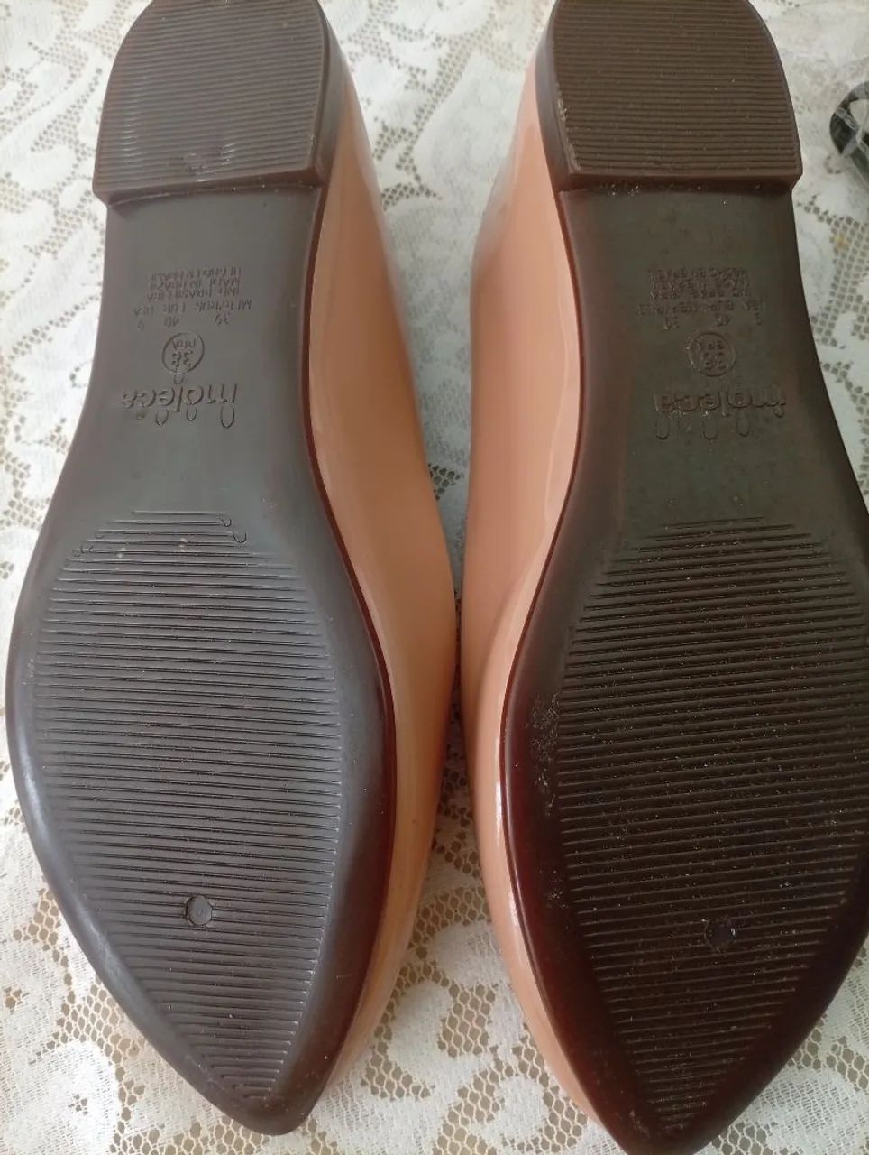 Moleca Sapato nude novo. Tamanho 38 - Foto 4