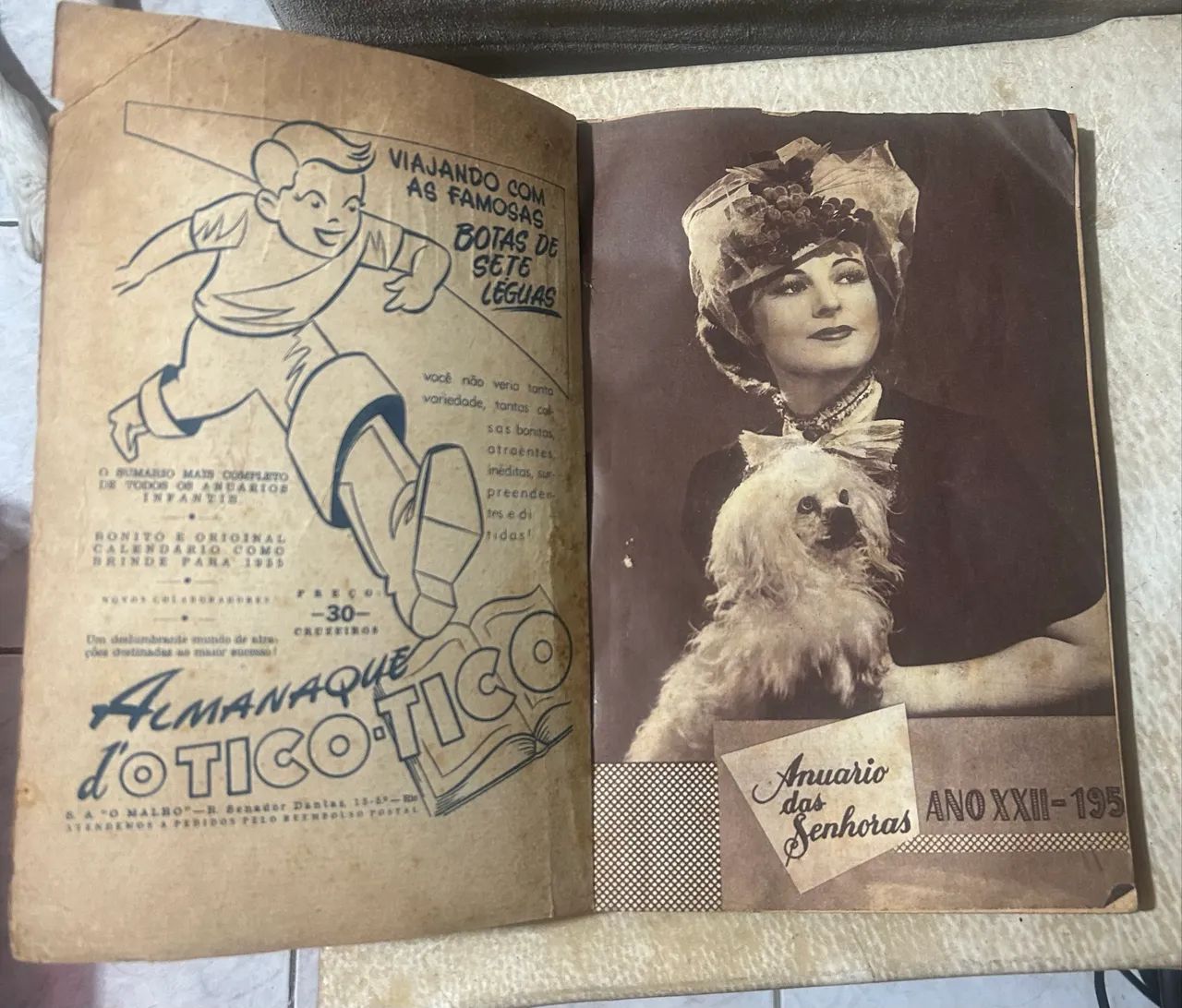 Exemplar Anuário das Senhoras 1955 