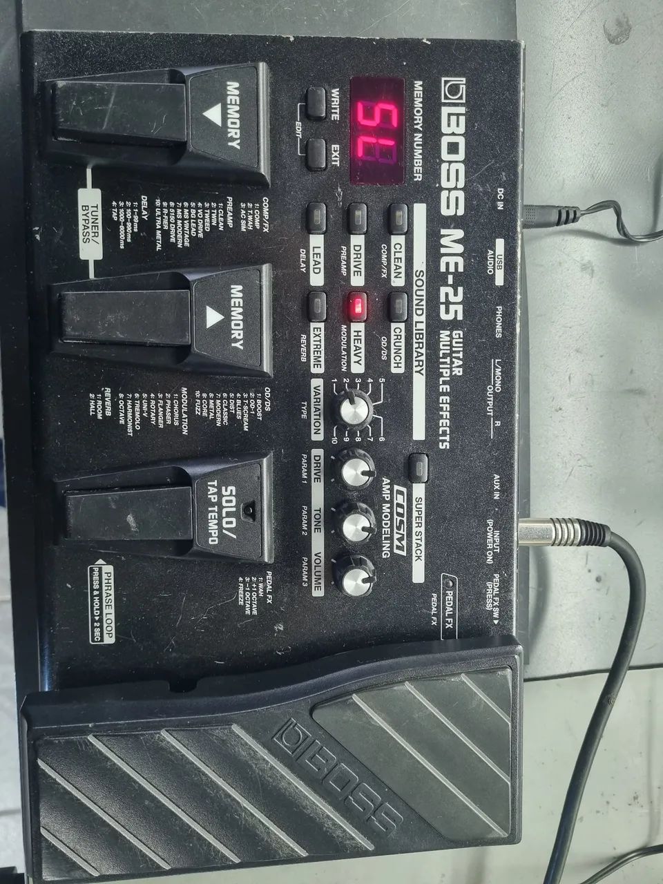 Pedaleira Boss ME-25  - Foto 2
