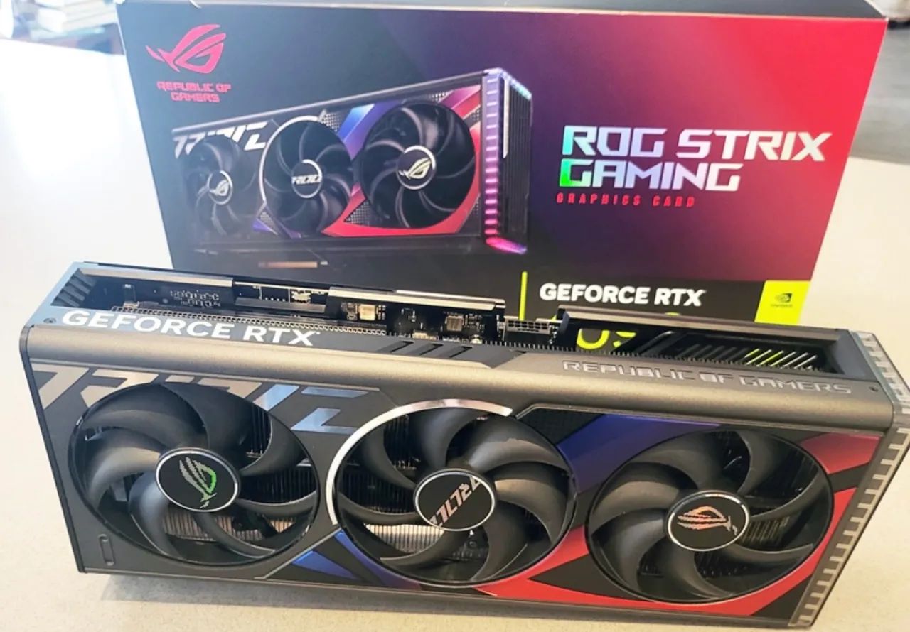 Placa de vídeo RTX 4090 ROG STRIX 24gb