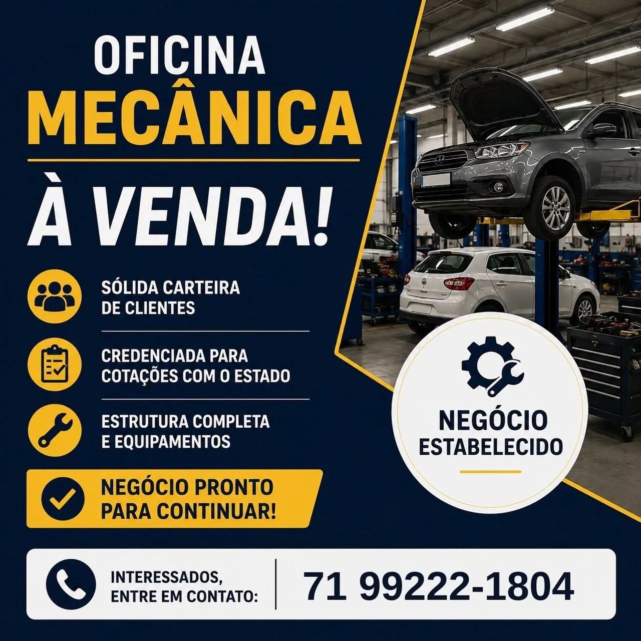 Vendo Auto center Funcnionado.