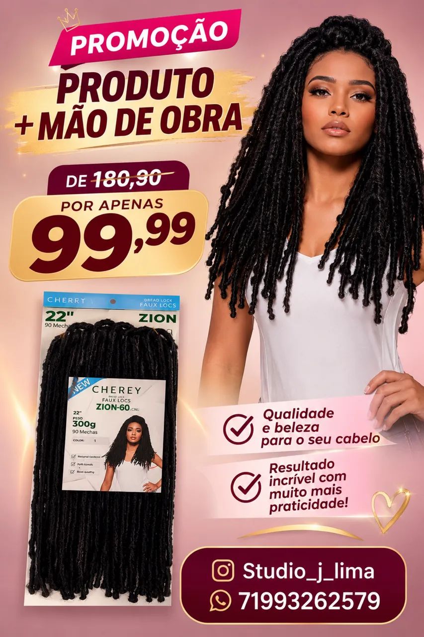 Tranças dread e mega hair - Foto 3