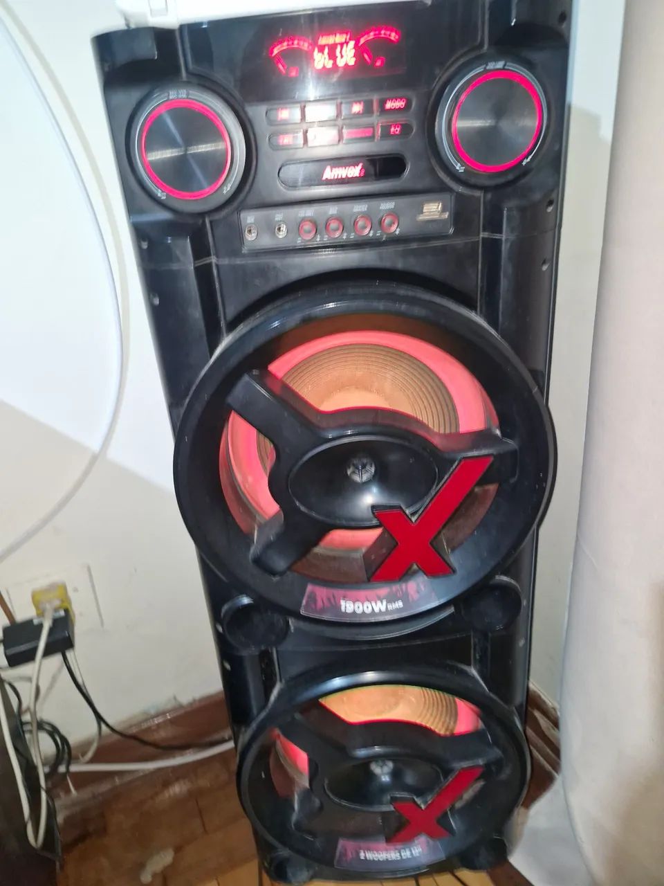 Vendo caixa de som amvox 1900w  - Foto 3