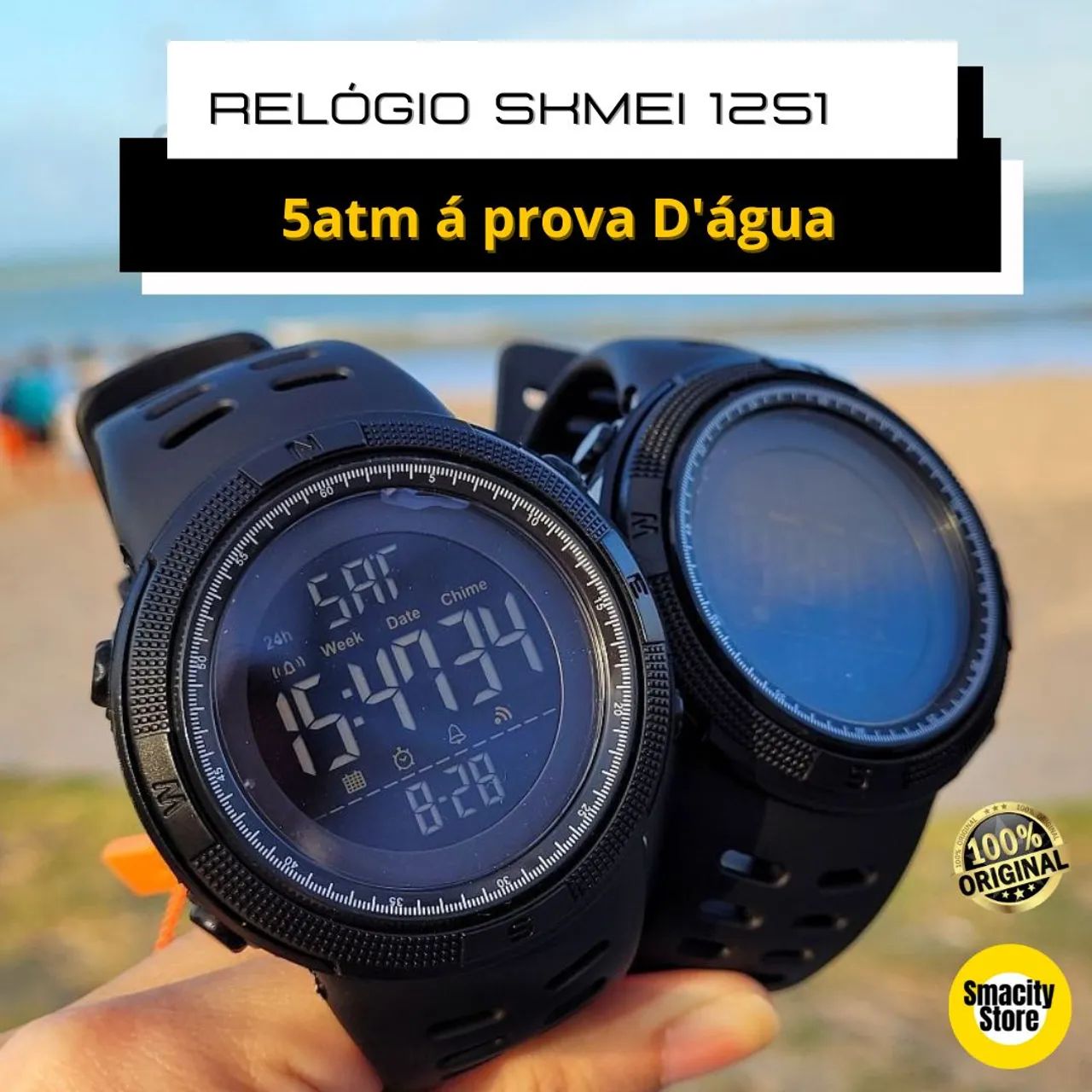 Relógio Skmei á prova D'água Original 