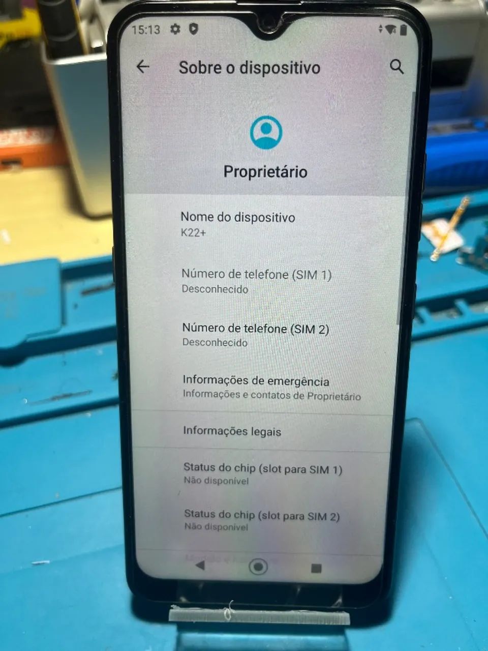 Celular LG K22 64 GB de memória  - Foto 5