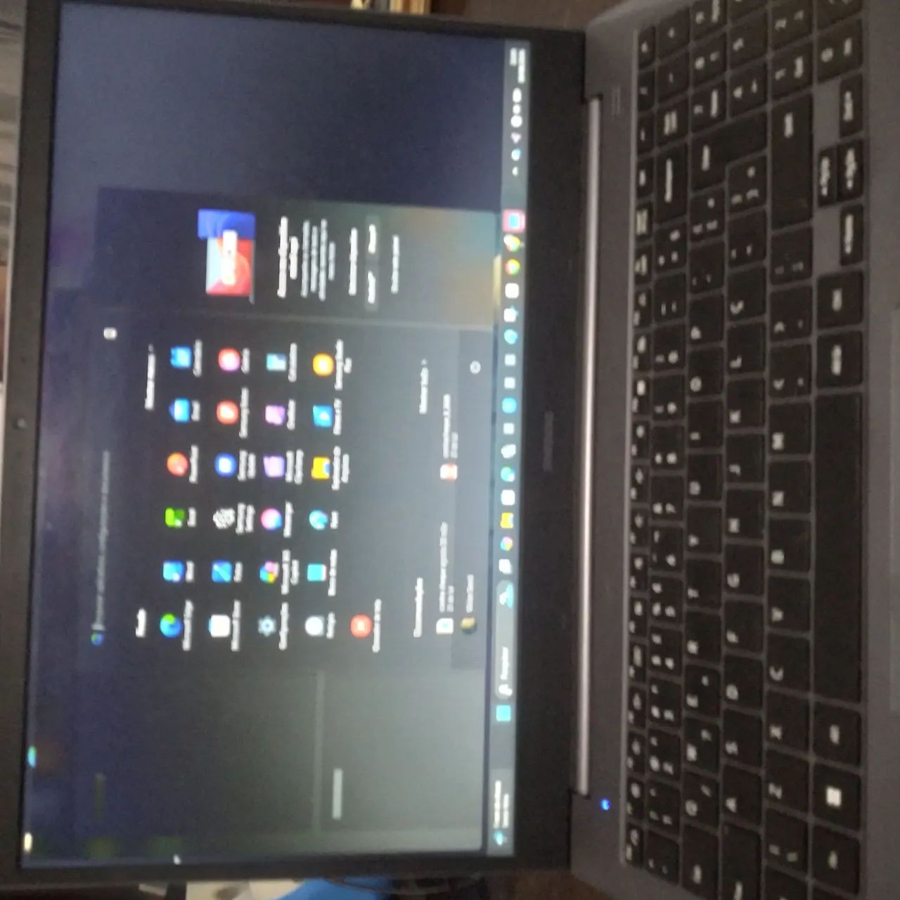 Notebook Samsung "SSD 256GB" semi novo