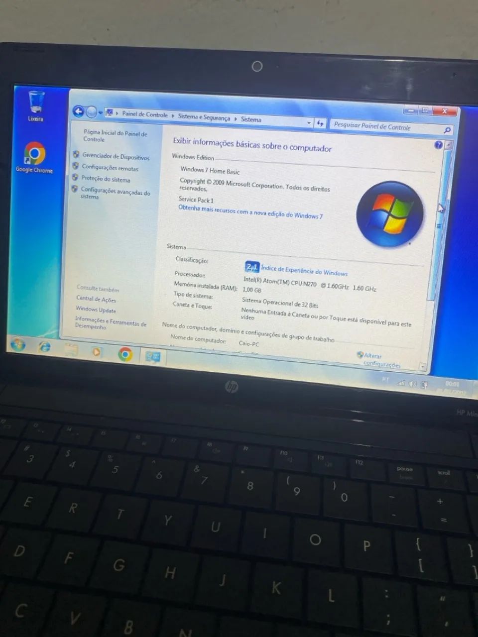 Notebook HP Mini - Foto 5