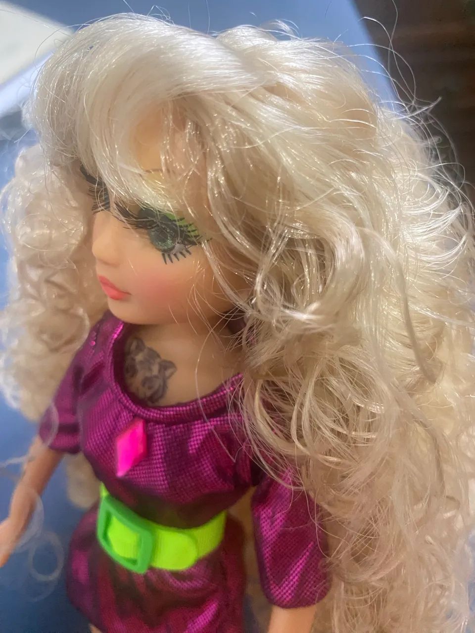 Boneca Tattoo Divas Custom Anos 80 - Foto 5