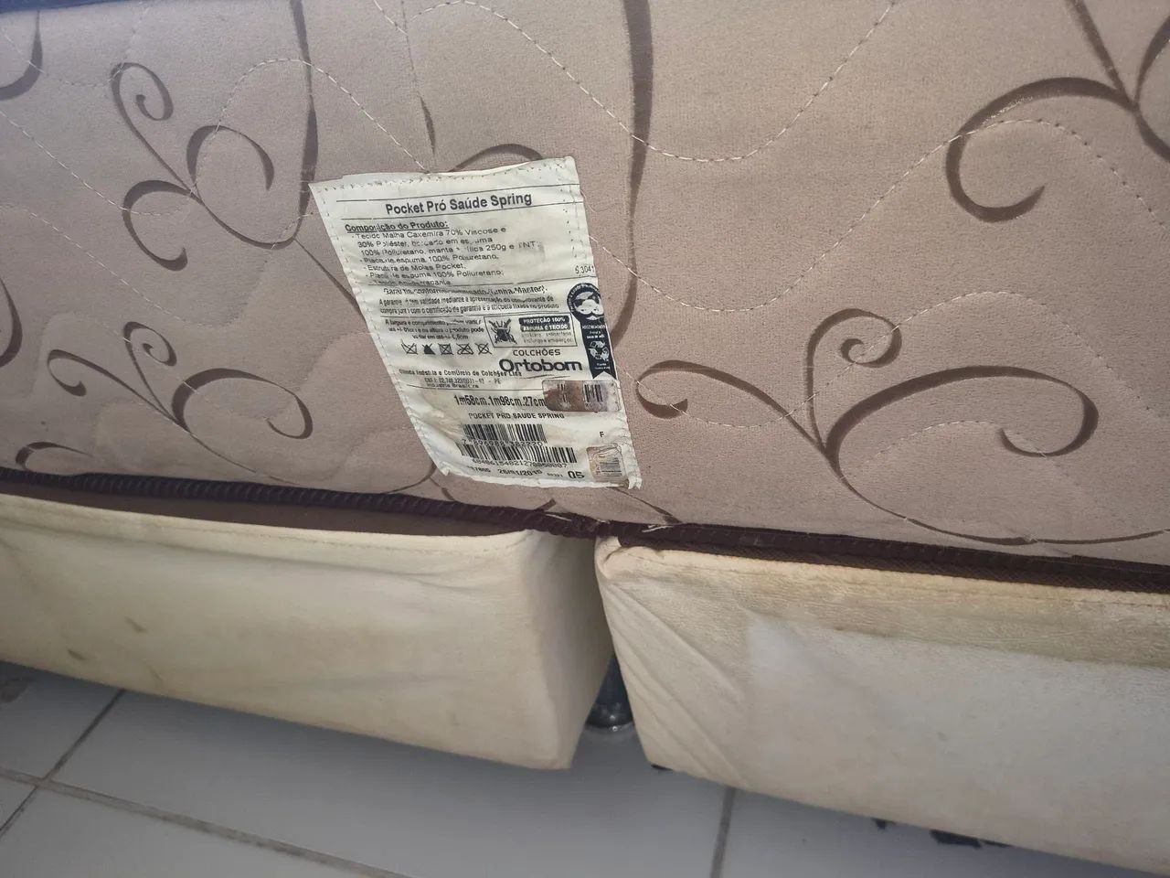 Cama Box Queen Ortobom Molas Ensacadas - Foto 2
