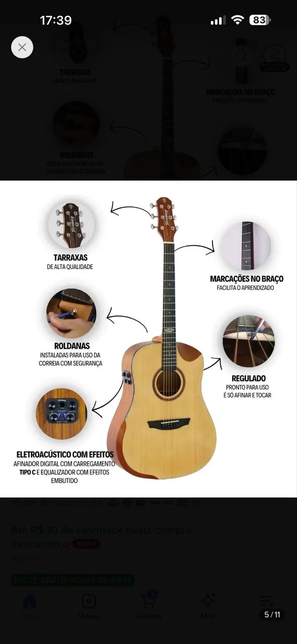 Violão  - Foto 5