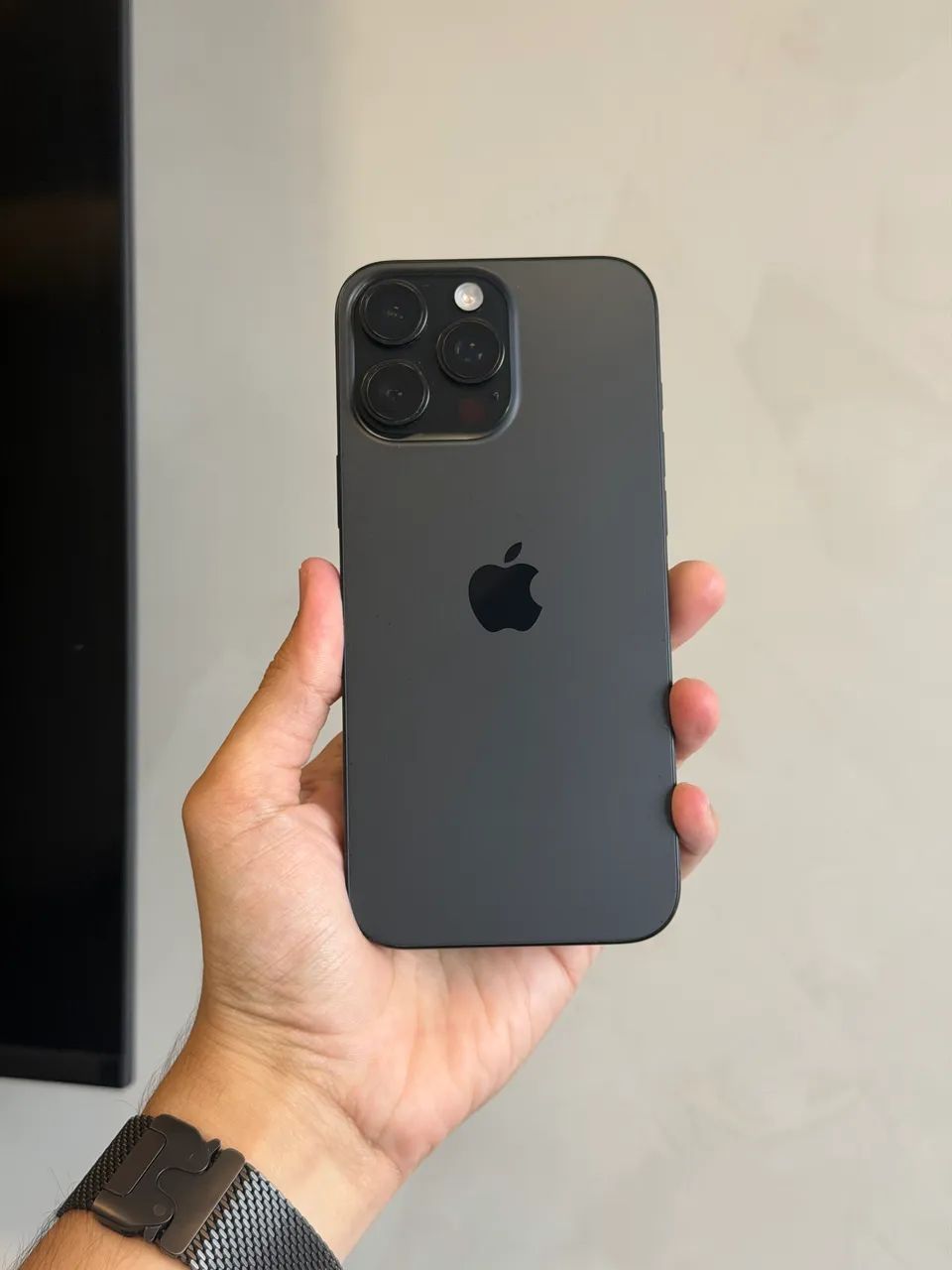 iPhone 15 Pro Max 512gb Preto Loja física  - Foto 3