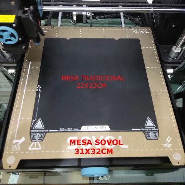 Impressora 3D Sovol SV06 Plus NIVELAMENTO AUTOMÁTICO GRANDE VOLUME E QUALIDADE EXCEPCIONAL - Foto 5