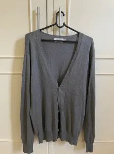 Blusa Tricot social cinza