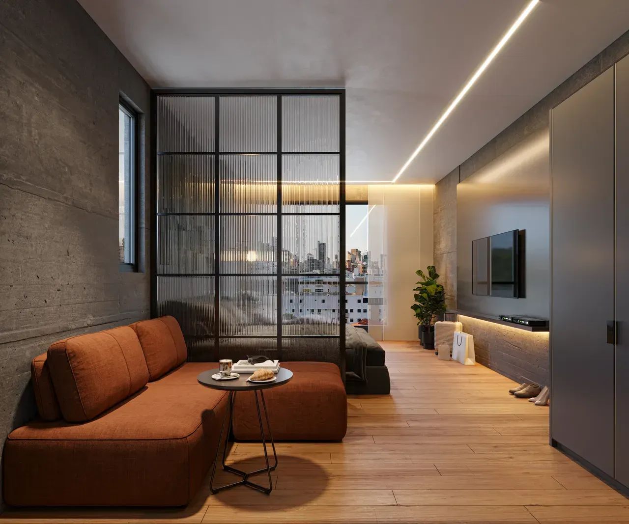 Flat a venda no bairro Miramar, 27 m2, com 1 suíte, com sacada - Foto 3