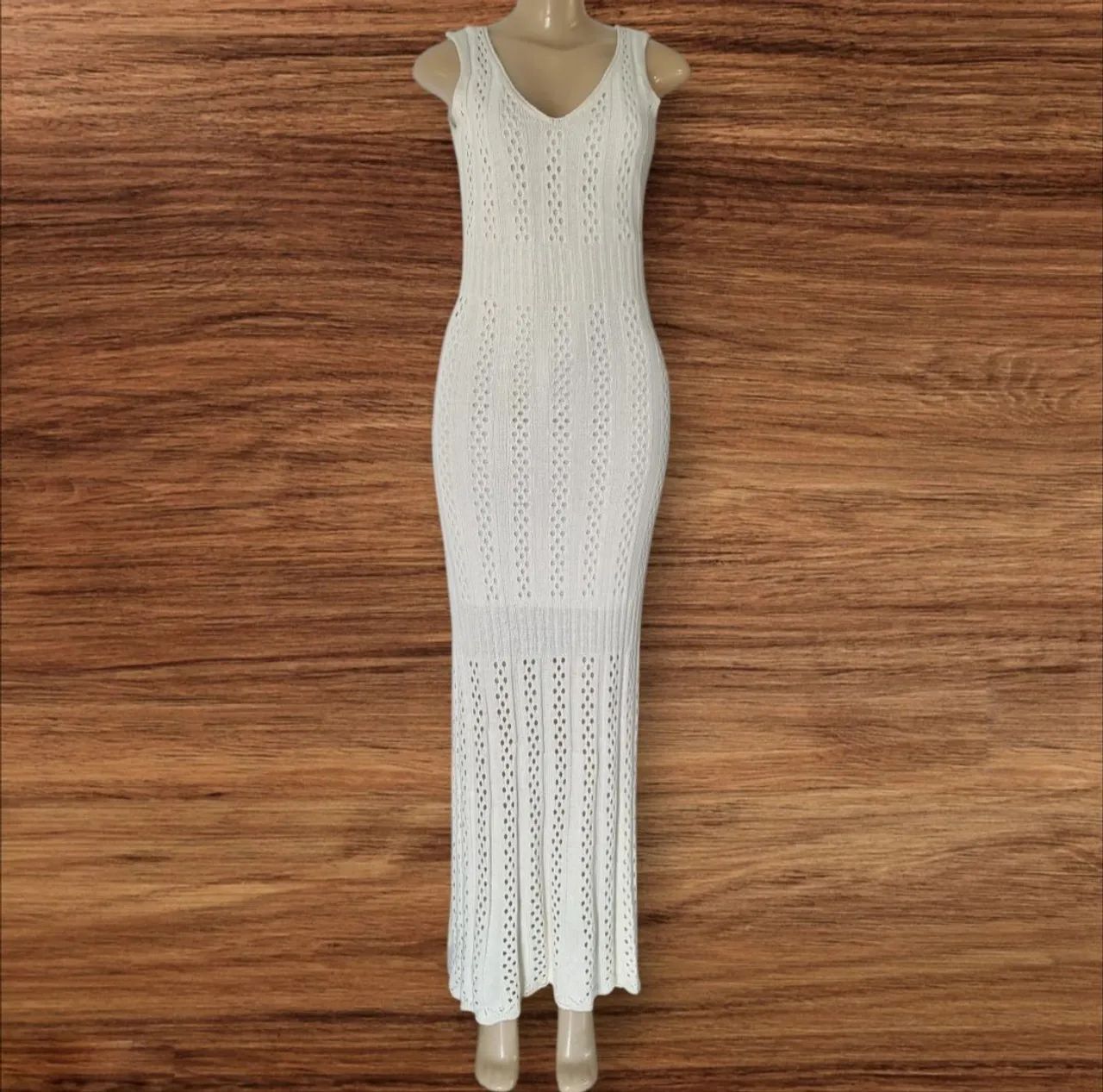 Vestido farm em tricô P - Foto 3