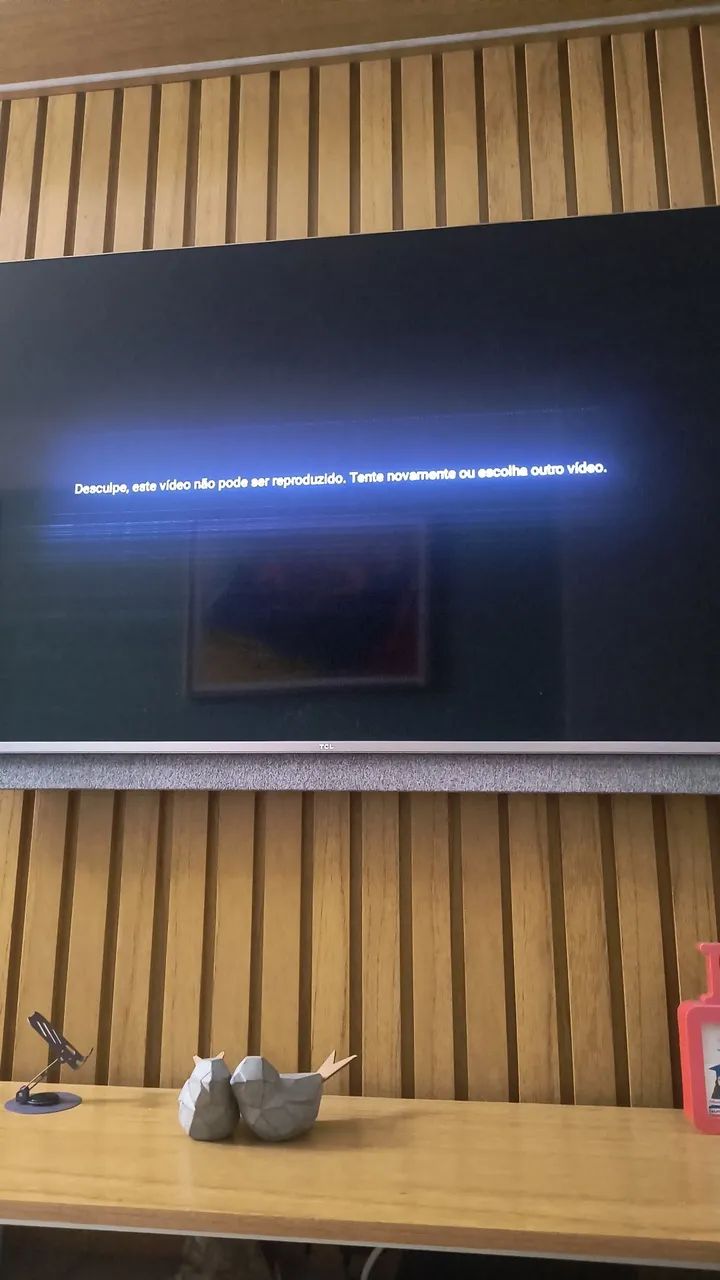 Tv TCL mini-led com problema na tela. - Foto 4