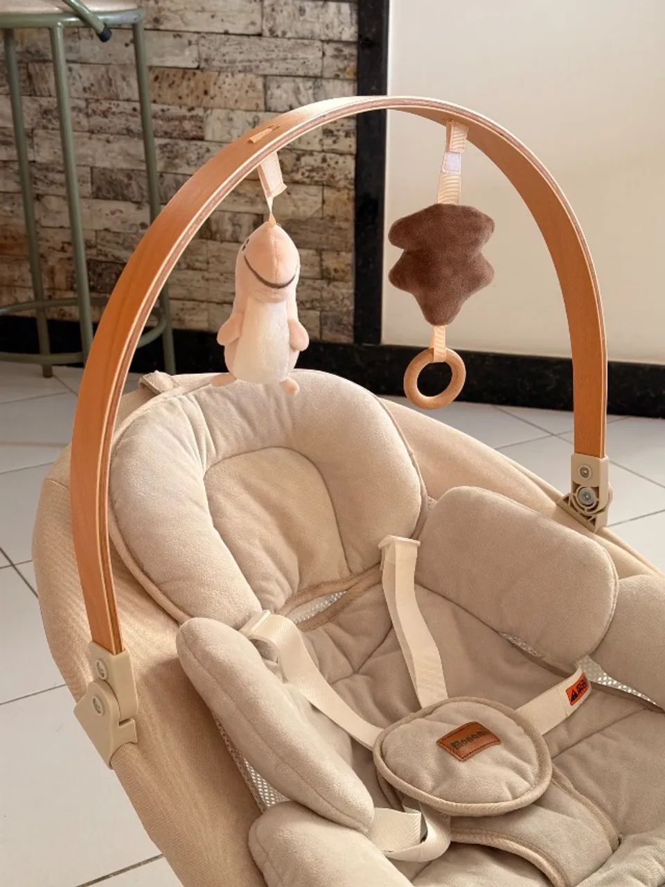 Cadeira de balanço para bebê importada - Monamii - Foto 4